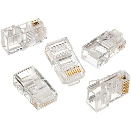 IDEAL RJ45 8P8C Mod Plugs, Pack/25 85-346